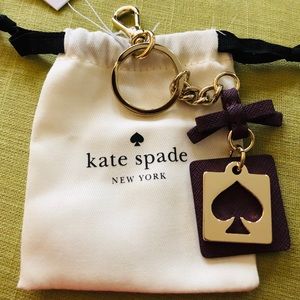 Kate spade key fob/purse charm w/ dust bag